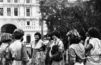 Общаемся со школным руководством - Косенкова В.Т., Шубичева К.А. Москва, Красная Площадь, 1 августа 1981